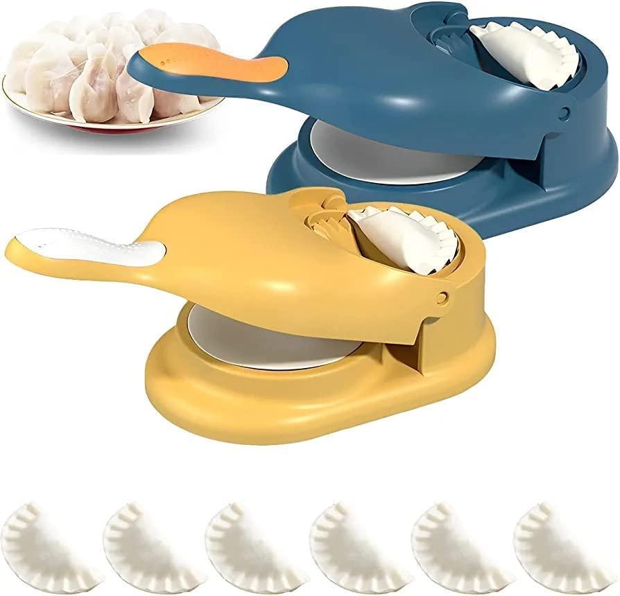 2-in-1 Dumpling Maker Mould – Perfect for Momos, Gujiya, and Ghughra