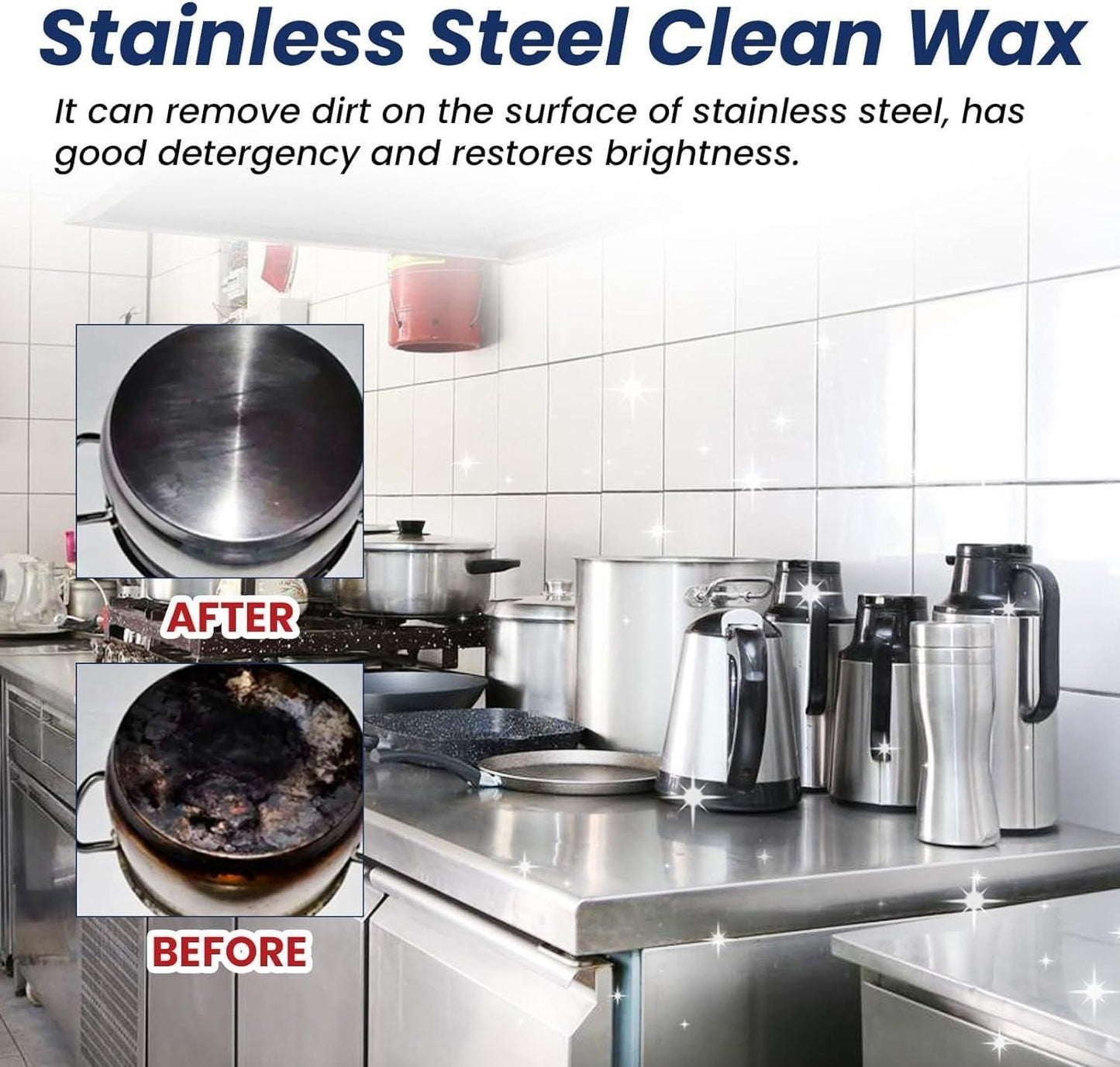 Stainless Steel Cleaning Wax – 100g