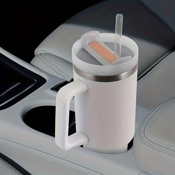 Stainless Steel Vacuum Insulated Tumbler with Lid and Straw (1.2L)