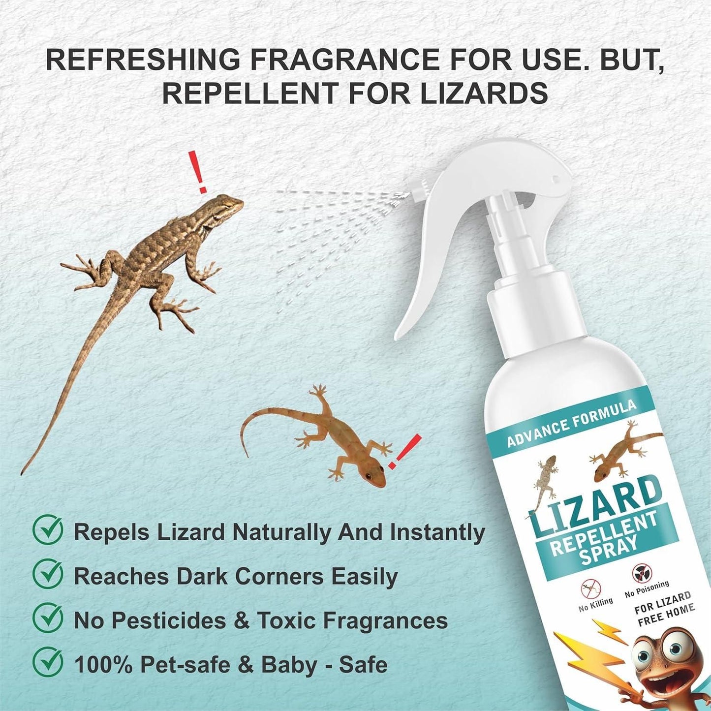 Lizard Repellent for Home Spray Pest Control - 250ML