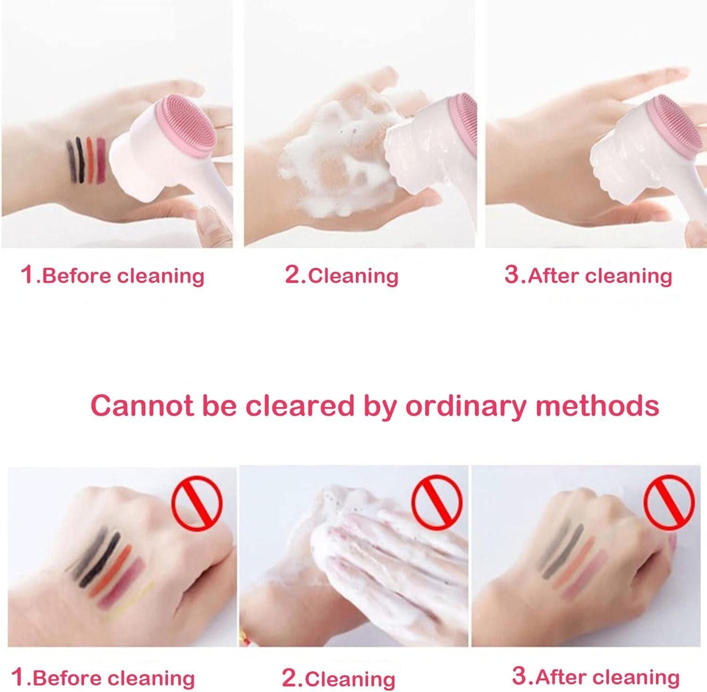 2-in-1 Facial Cleansing Brush