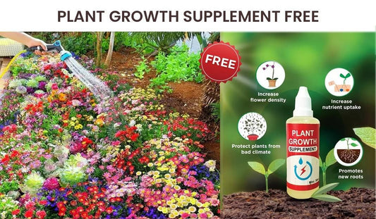 Varieties of Flower Seeds (Pack of 100) with Free Plant Growth Supplement