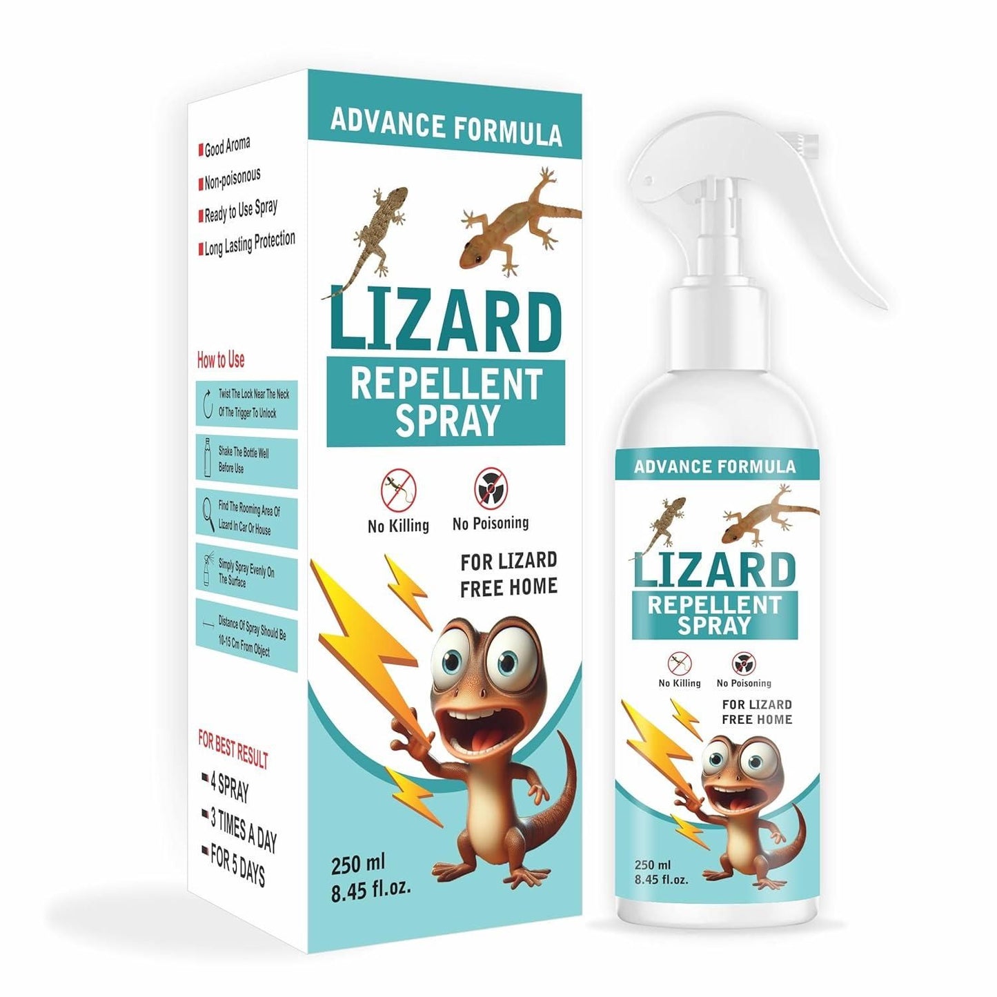 Lizard Repellent for Home Spray Pest Control - 250ML