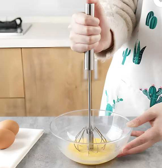 Manual Stainless Steel Kitchen Hand Whisk Mixer