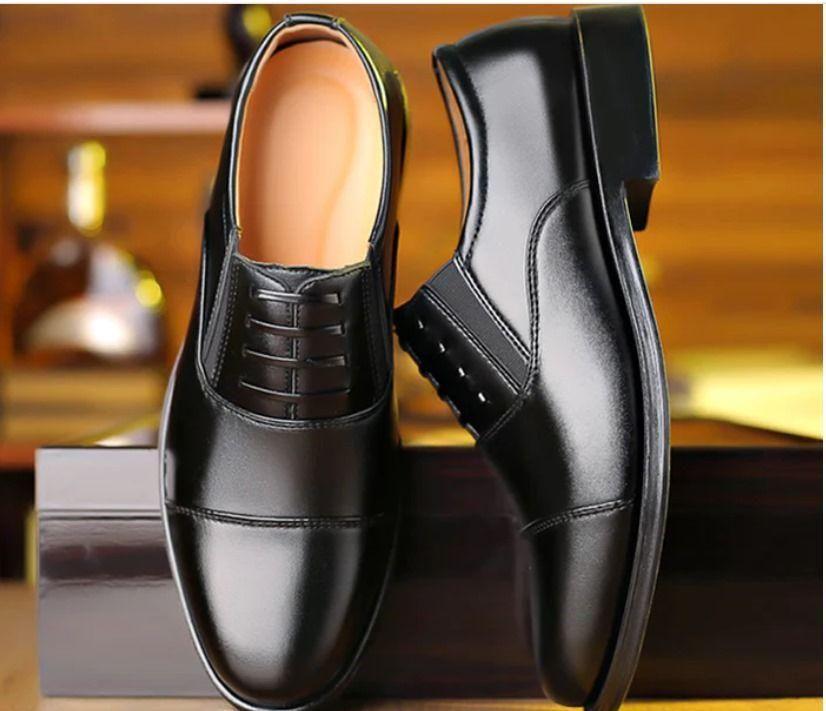 Men’s Smart Lace-Up Formal Shoes – Black