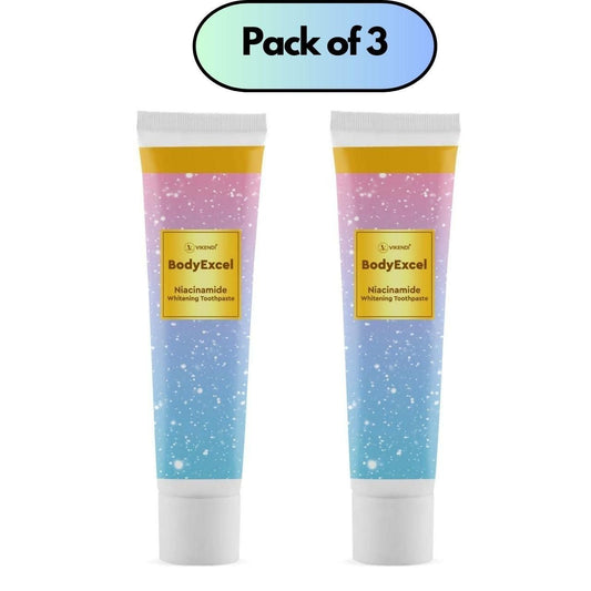 Niacinamide Whitening Toothpaste 150g (Pack of 3)