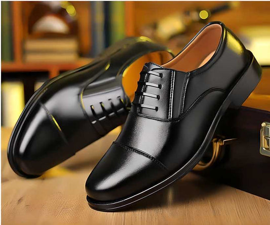 Men’s Smart Lace-Up Formal Shoes – Black