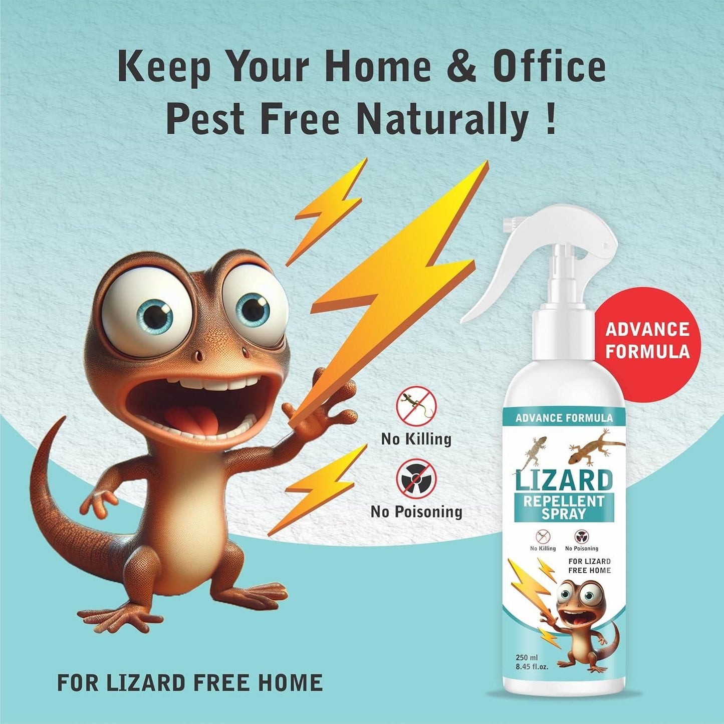 Lizard Repellent for Home Spray Pest Control - 250ML