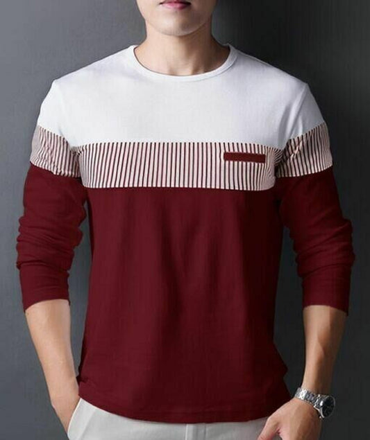 Men's Casual Cotton Printed T-Shirt