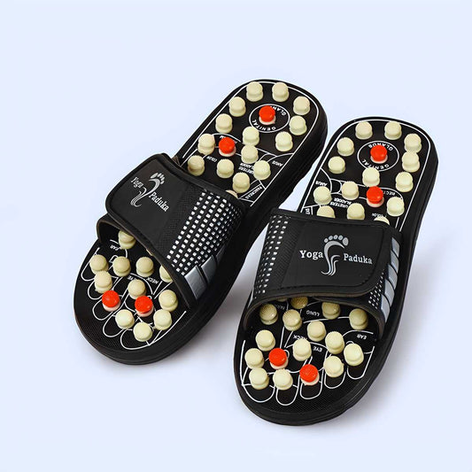 Acupressure & Magnetic Therapy Paduka Slippers – Full Body Blood Circulation Support for Men and Women