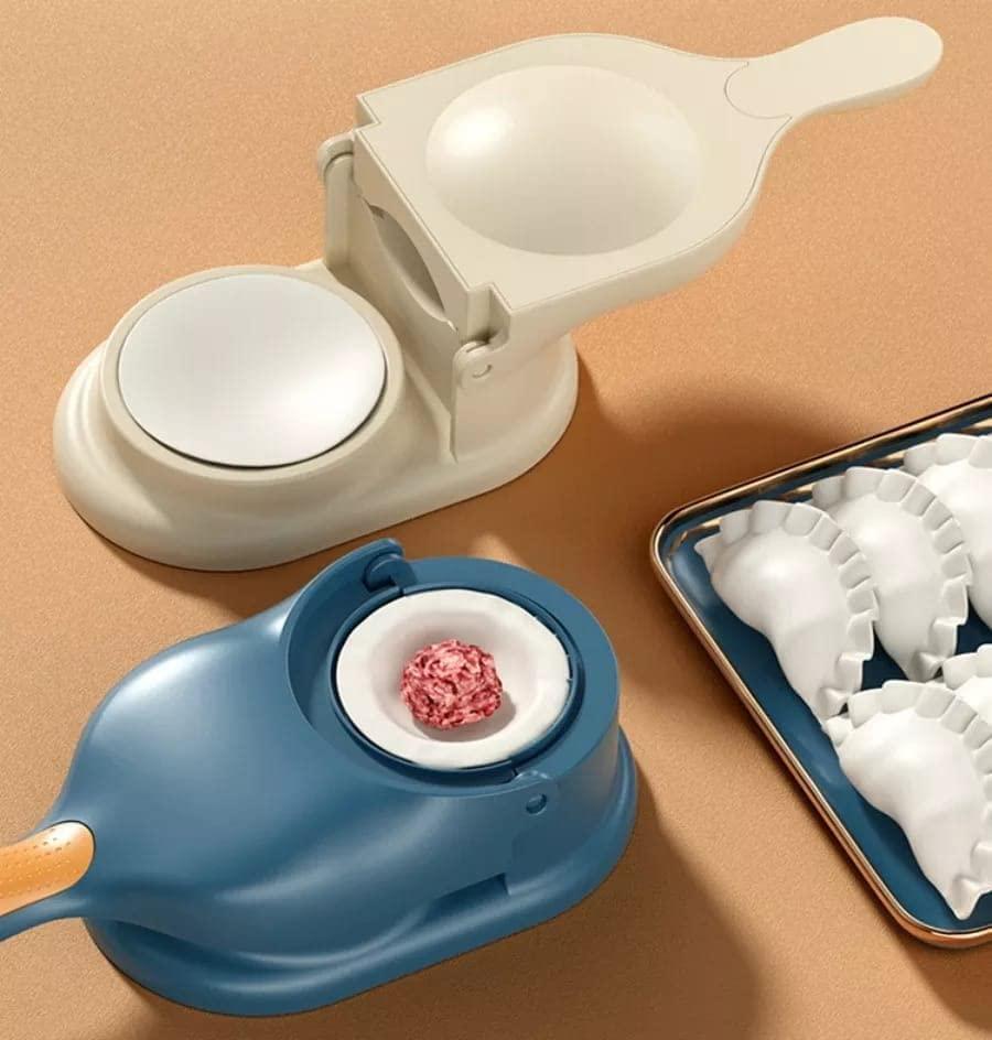 2-in-1 Dumpling Maker Mould – Perfect for Momos, Gujiya, and Ghughra