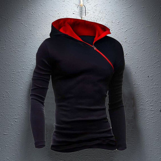 Men’s Casual Cotton Color Block Hoodies